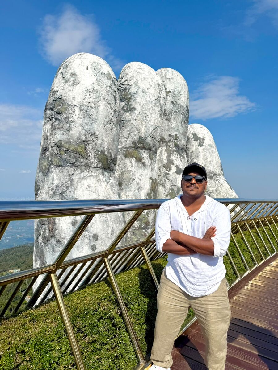 The Golden Bridge at Ba Na Hills, Da Nang
